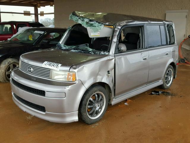 JTLKT324664036394 - 2006 TOYOTA SCION XB ვერცხლისფერი ფოტო 2