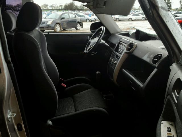 JTLKT324664036394 - 2006 TOYOTA SCION XB ვერცხლისფერი ფოტო 5