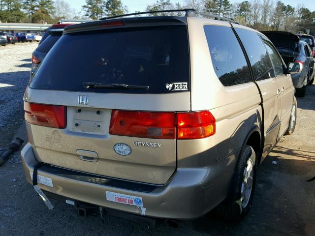 2HKRL18611H520225 - 2001 HONDA ODYSSEY EX BROWN photo 4