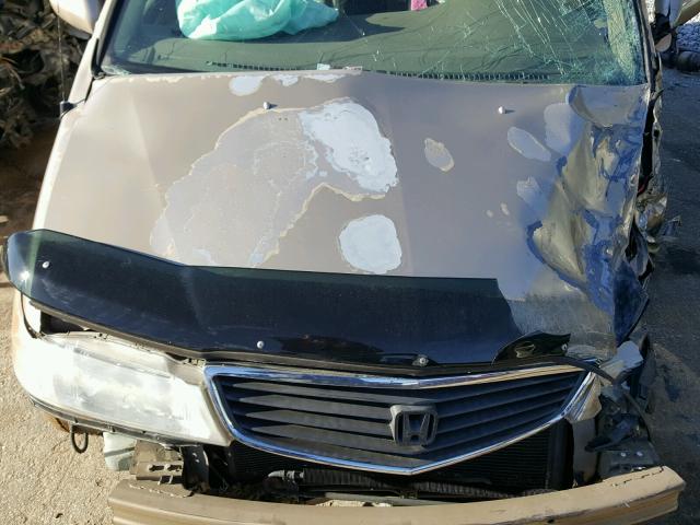 2HKRL18611H520225 - 2001 HONDA ODYSSEY EX BROWN photo 7