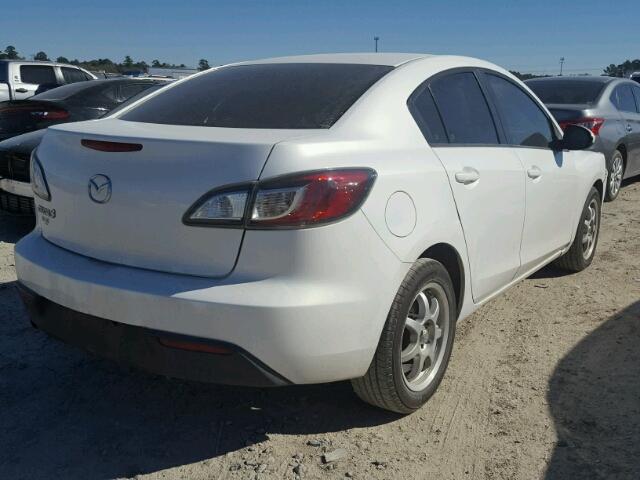 JM1BL1SF1A1181094 - 2010 MAZDA 3 I WHITE photo 4