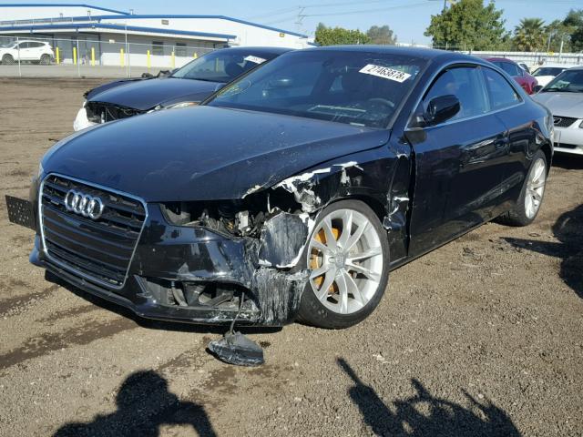 WAULFAFR9DA037553 - 2013 AUDI A5 PREMIUM BLACK photo 2