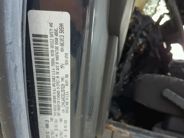 1C4AJWAG3GL287620 - 2016 JEEP WRANGLER S BLACK photo 10