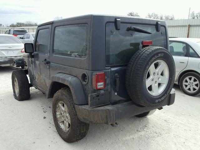 1C4AJWAG3GL287620 - 2016 JEEP WRANGLER S BLACK photo 3