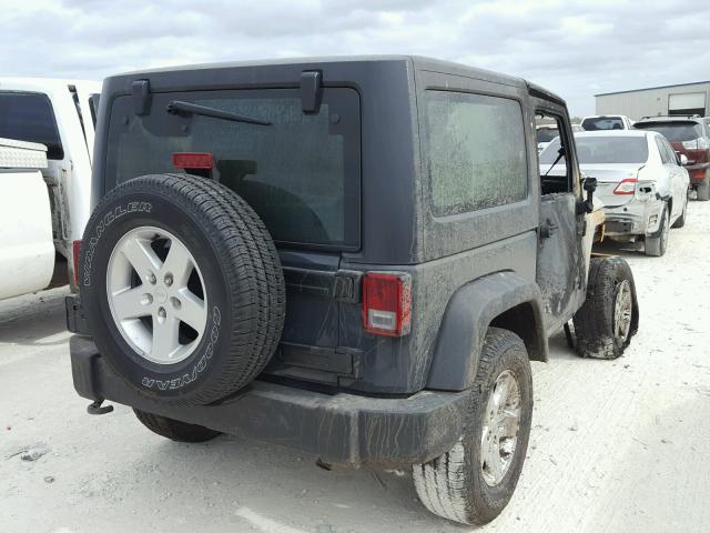 1C4AJWAG3GL287620 - 2016 JEEP WRANGLER S BLACK photo 4