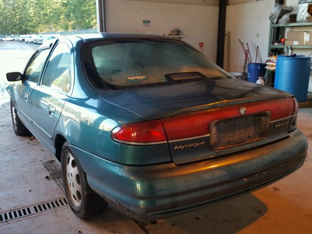 1MELM6534WK609398 - 1998 MERCURY MYSTIQUE B GREEN photo 3