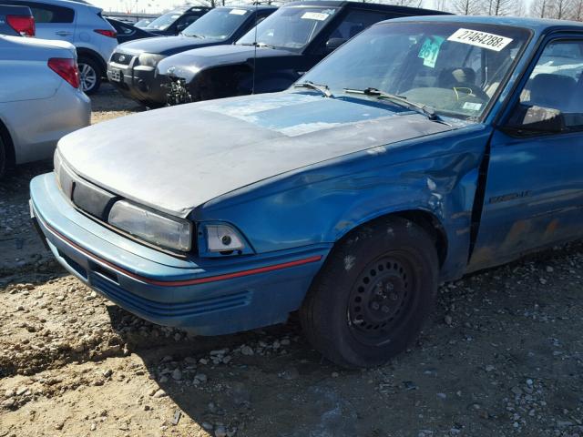 1G2JB54H7R7503321 - 1994 PONTIAC SUNBIRD LE TEAL photo 9