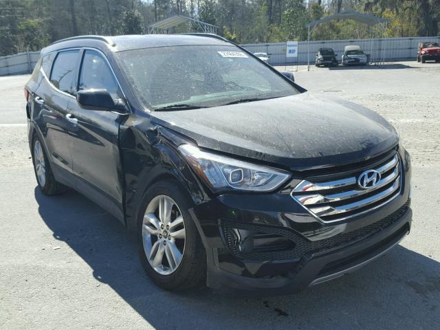 5XYZU3LAXDG004932 - 2013 HYUNDAI SANTA FE S BLACK photo 1