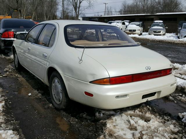 JNKAY21D0SM214684 - 1995 INFINITI J30 WHITE photo 3