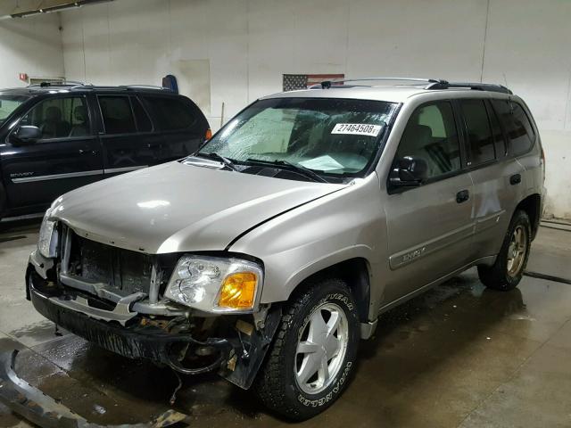 1GKDT13S422458597 - 2002 GMC ENVOY SILVER photo 2