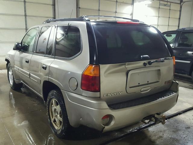 1GKDT13S422458597 - 2002 GMC ENVOY SILVER photo 3