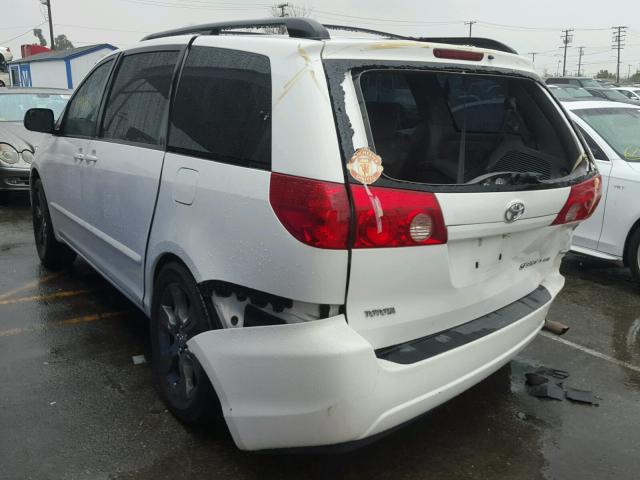 5TDZK23C17S021806 - 2007 TOYOTA SIENNA CE WHITE photo 3