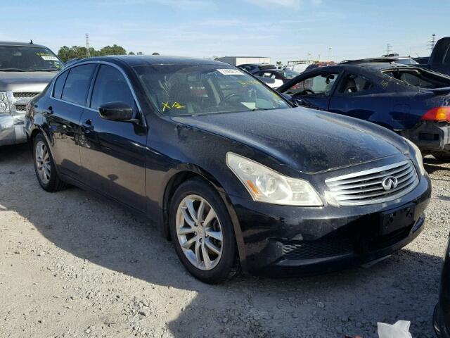 JNKCV61E89M305875 - 2009 INFINITI G37 BASE BLACK photo 1