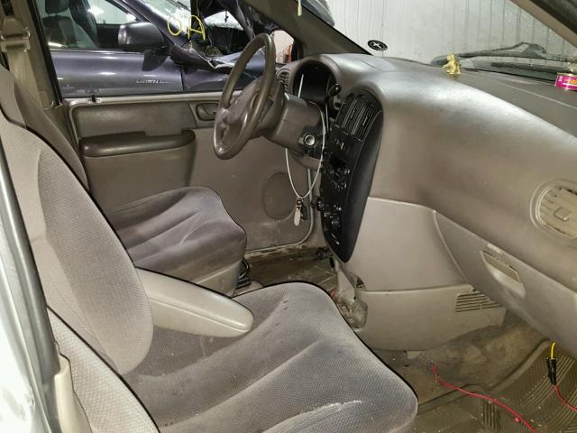 1D4GP253X3B111367 - 2003 DODGE CARAVAN SE SILVER photo 5