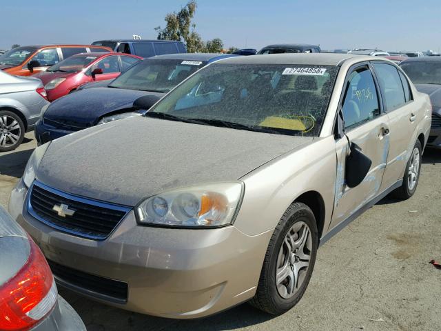 1G1ZS58N48F109027 - 2008 CHEVROLET MALIBU LS ბეჟი ფოტო 2