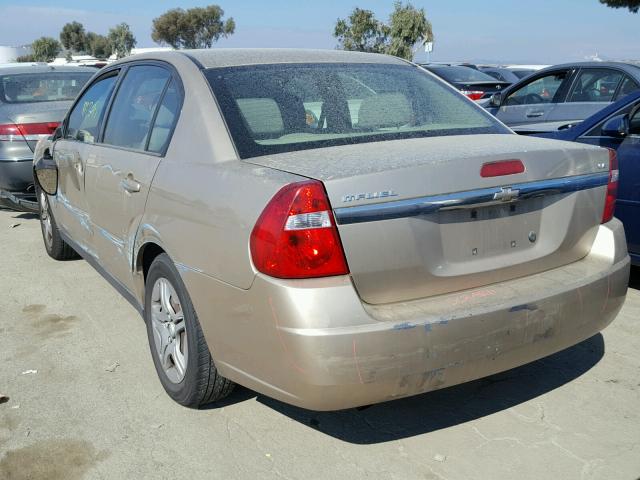 1G1ZS58N48F109027 - 2008 CHEVROLET MALIBU LS ბეჟი ფოტო 3