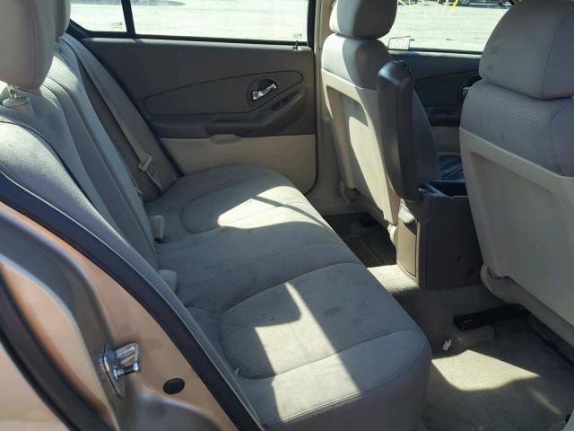 1G1ZS58N48F109027 - 2008 CHEVROLET MALIBU LS ბეჟი ფოტო 6