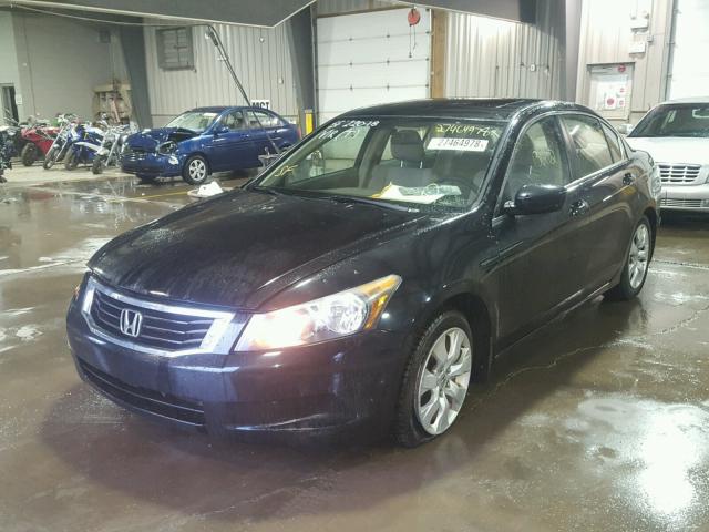 1HGCP26729A139189 - 2009 HONDA ACCORD EX BLACK photo 2