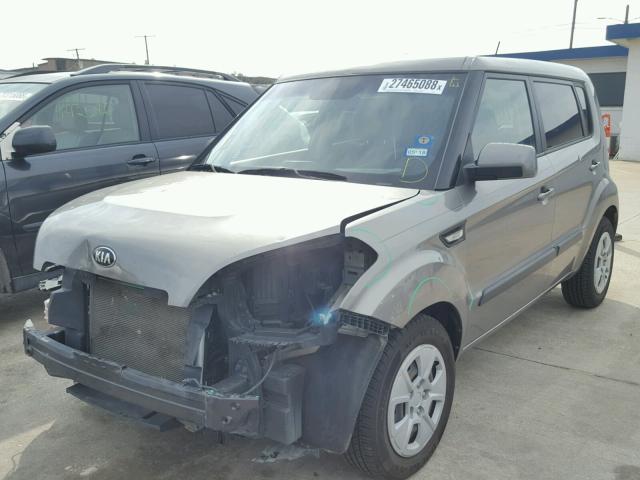 KNDJT2A57D7623291 - 2013 KIA SOUL CHARCOAL photo 2