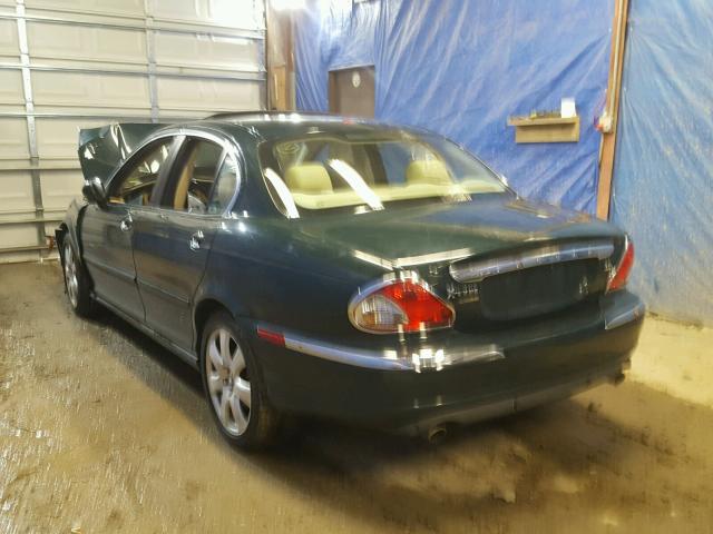 SAJWA51A06WE85763 - 2006 JAGUAR X-TYPE 3.0 GREEN photo 3