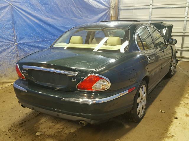 SAJWA51A06WE85763 - 2006 JAGUAR X-TYPE 3.0 GREEN photo 4