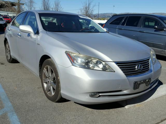 JTHBJ46G982262311 - 2008 LEXUS ES 350 SILVER photo 1