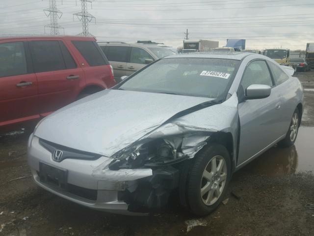 1HGCM82495A015826 - 2005 HONDA ACCORD SE SILVER photo 2