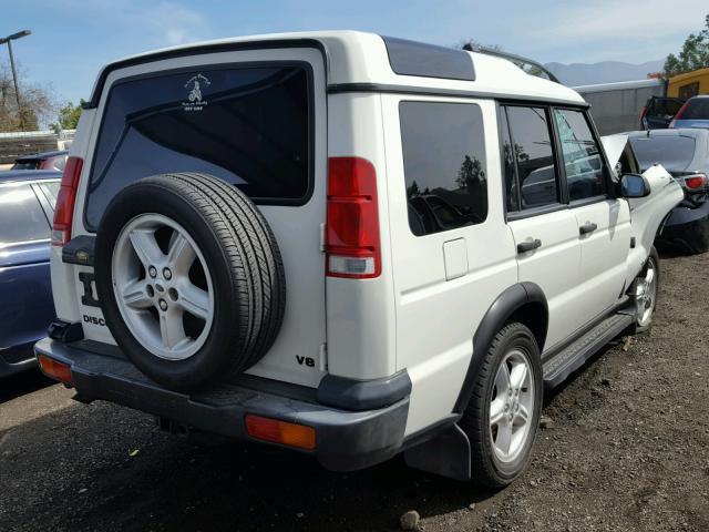 SALTY1243YA244073 - 2000 LAND ROVER DISCOVERY WHITE photo 4