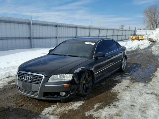 WAUML44E36N020340 - 2006 AUDI A8 L QUATT BLACK photo 2