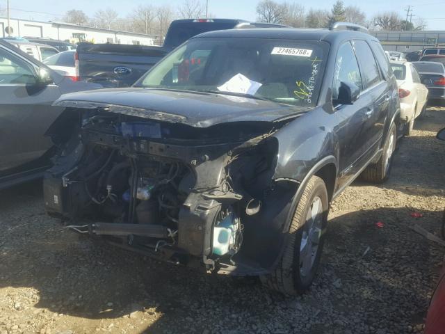 1GKER33798J168560 - 2008 GMC ACADIA SLT შავი ფოტო 2