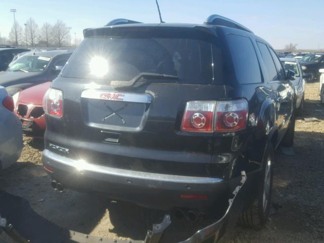 1GKER33798J168560 - 2008 GMC ACADIA SLT BLACK photo 4