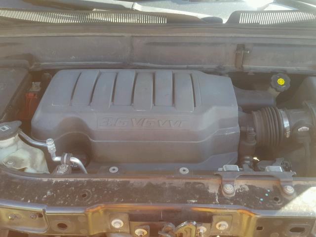 1GKER33798J168560 - 2008 GMC ACADIA SLT შავი ფოტო 7