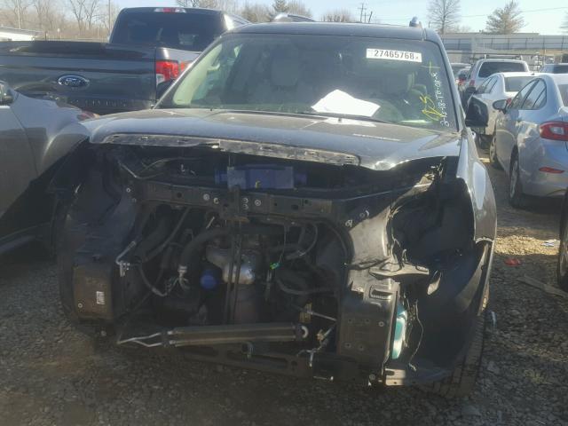 1GKER33798J168560 - 2008 GMC ACADIA SLT შავი ფოტო 9