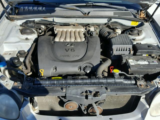 KMHWF35H84A977746 - 2004 HYUNDAI SONATA GLS SILVER photo 7