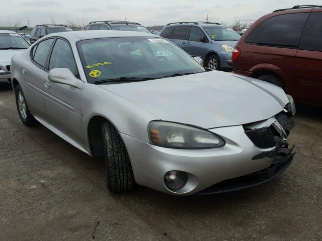 2G2WP552761313058 - 2006 PONTIAC GRAND PRIX SILVER photo 1