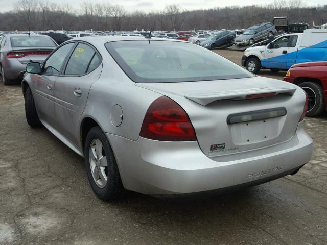 2G2WP552761313058 - 2006 PONTIAC GRAND PRIX SILVER photo 3