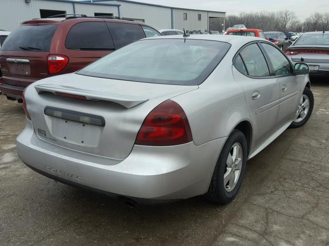 2G2WP552761313058 - 2006 PONTIAC GRAND PRIX SILVER photo 4