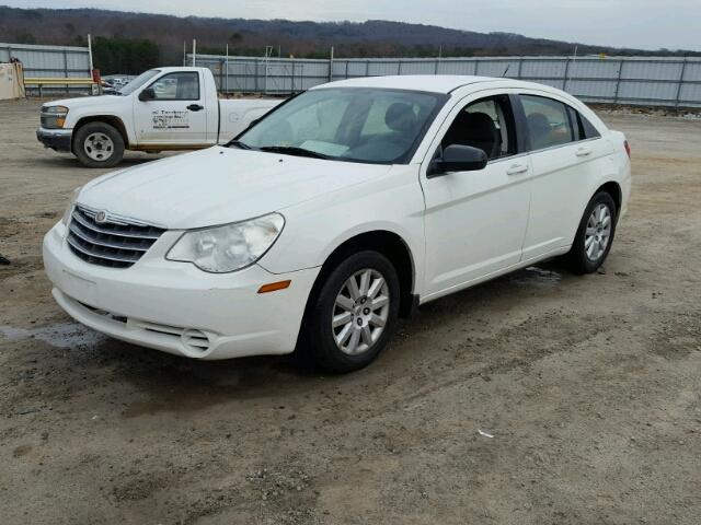 1C3LC46R68N156676 - 2008 CHRYSLER SEBRING LX WHITE photo 2