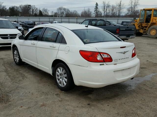 1C3LC46R68N156676 - 2008 CHRYSLER SEBRING LX WHITE photo 3