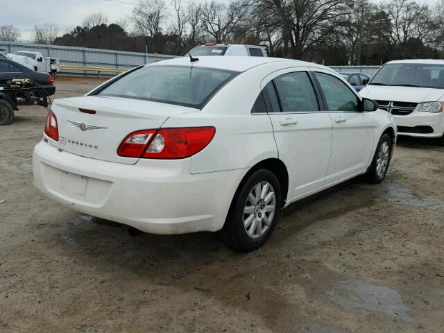 1C3LC46R68N156676 - 2008 CHRYSLER SEBRING LX WHITE photo 4