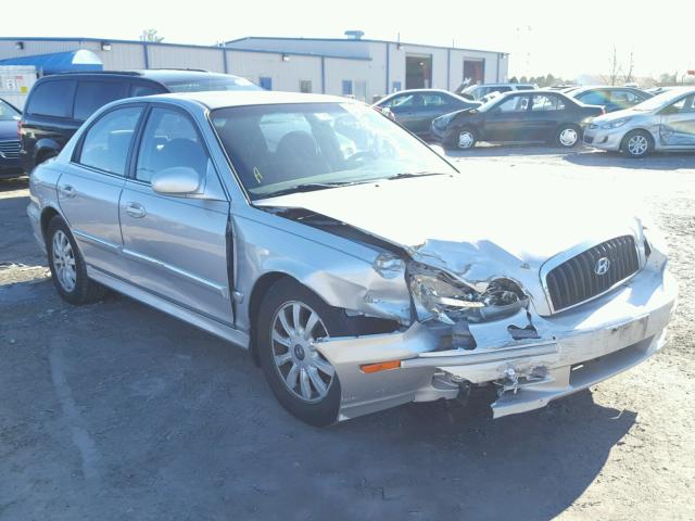 KMHWF35H52A544057 - 2002 HYUNDAI SONATA GLS SILVER photo 1