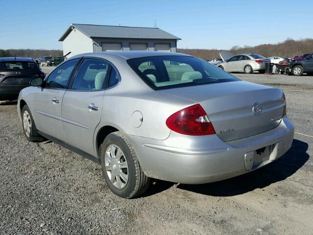 2G4WC552761293655 - 2006 BUICK LACROSSE C SILVER photo 3