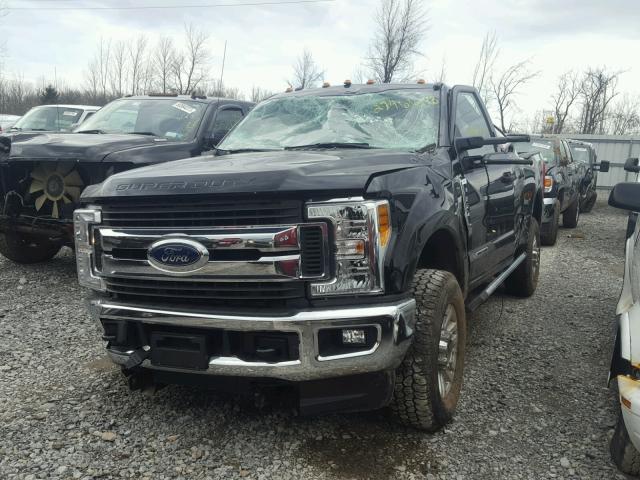 1FT8X3BT8HEC47191 - 2017 FORD F350 SUPER BLACK photo 2