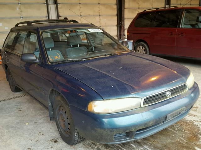 4S3BK6355S7347167 - 1995 SUBARU LEGACY L/O TURQUOISE photo 1