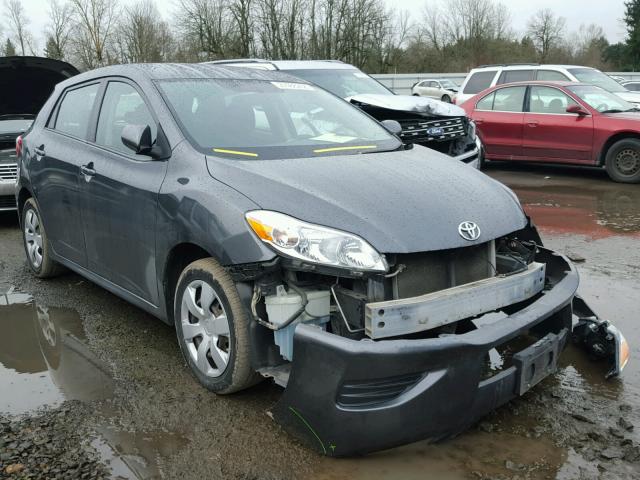 2T1KU40E49C004927 - 2009 TOYOTA COROLLA MA GRAY photo 1