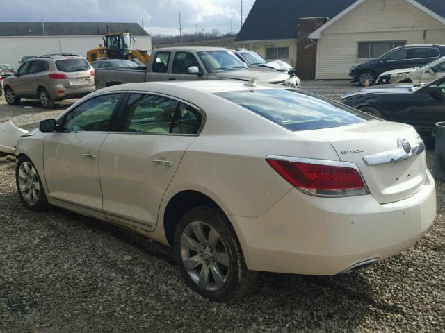 1G4GC5E34DF180538 - 2013 BUICK LACROSSE WHITE photo 3