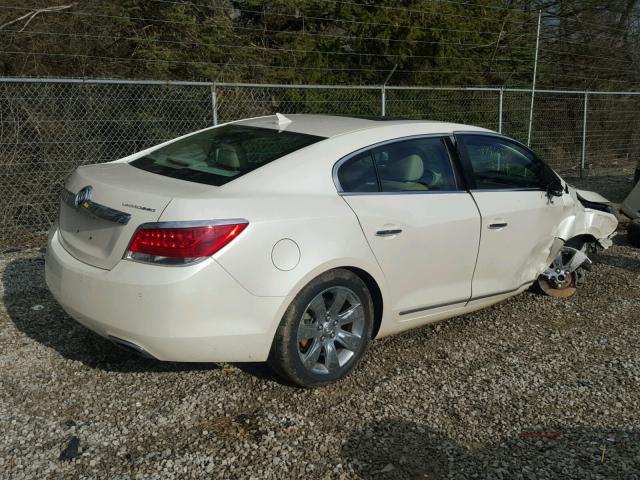 1G4GC5E34DF180538 - 2013 BUICK LACROSSE WHITE photo 4