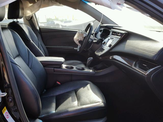 4T1BK1EB9FU178344 - 2015 TOYOTA AVALON XLE BLACK photo 5