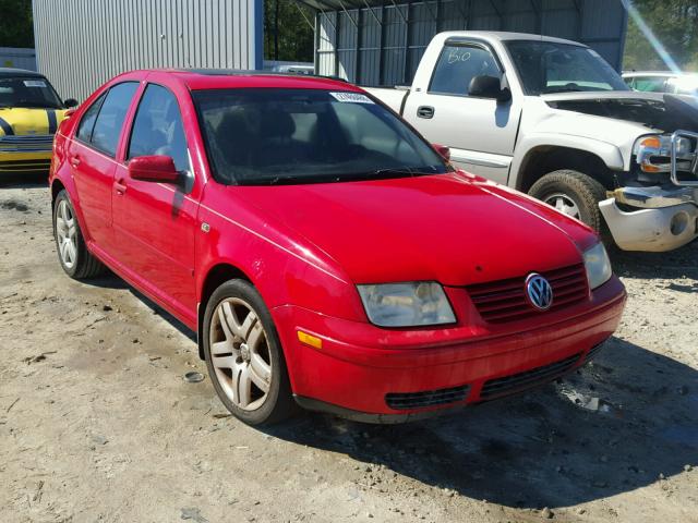 3VWSC29M01M074001 - 2001 VOLKSWAGEN JETTA GLS RED photo 1