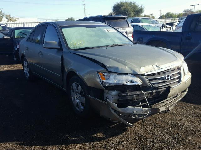 5NPET46C29H553660 - 2009 HYUNDAI SONATA GLS GRAY photo 1